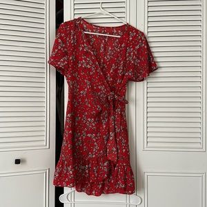 Wrap dress - floral print